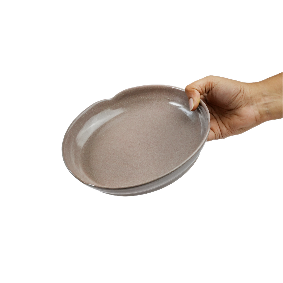Pink Bloom Breakfast Set — Hand-Cut Flower Tableware