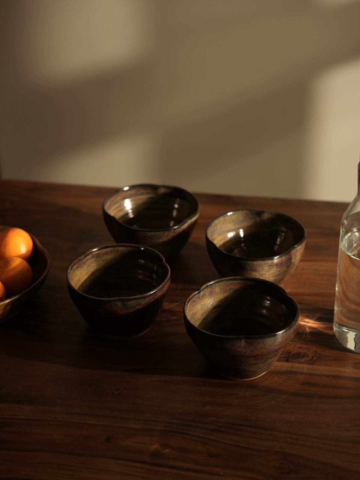 Iridescent Bowl — Glazed Serving Bowl