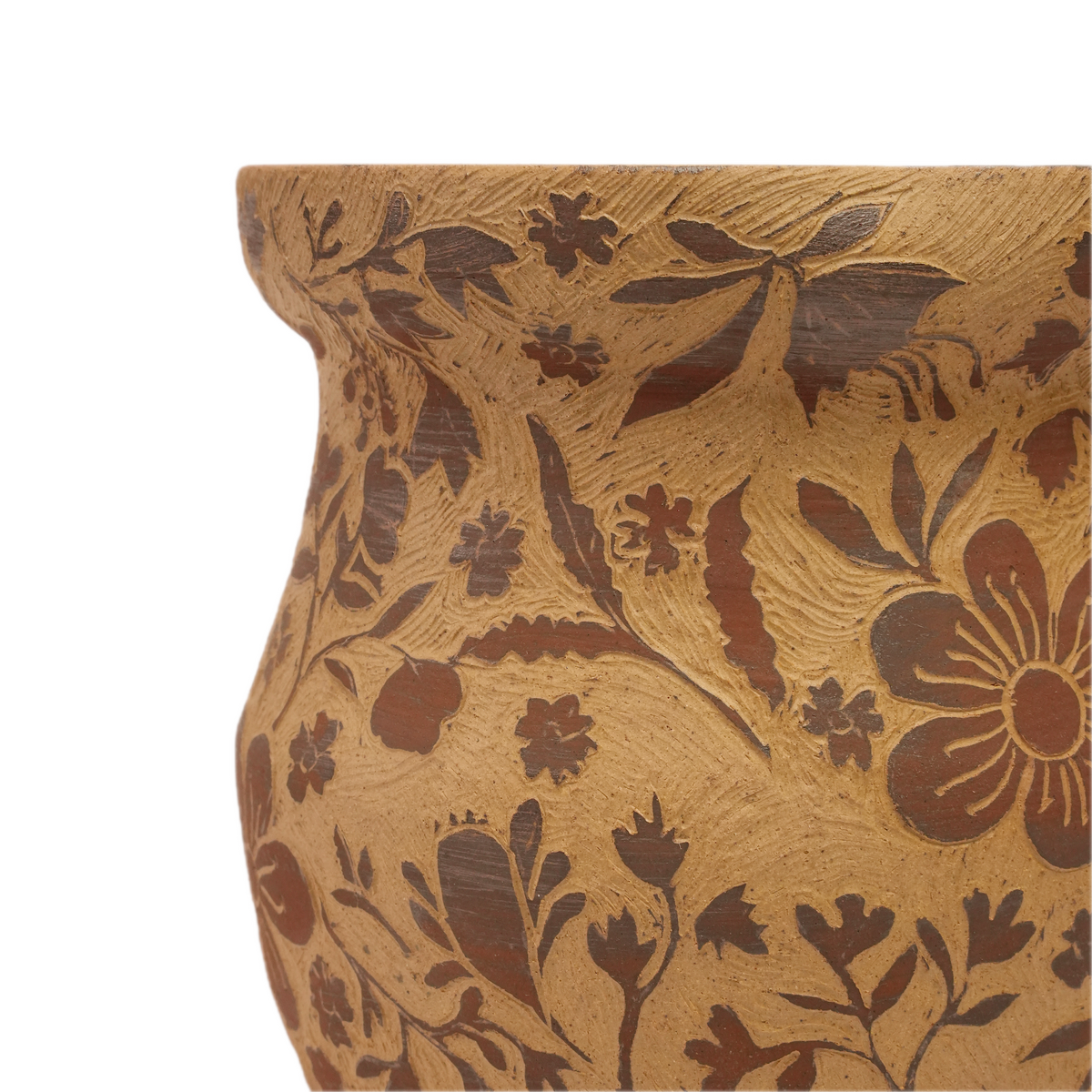 Borrowed Time- Carved Vase
