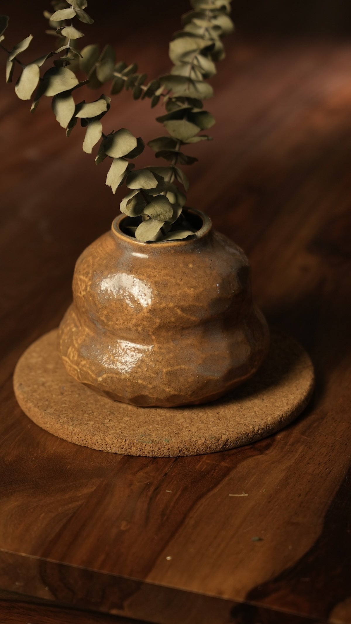 Big Momma — Round Stoneware Vase