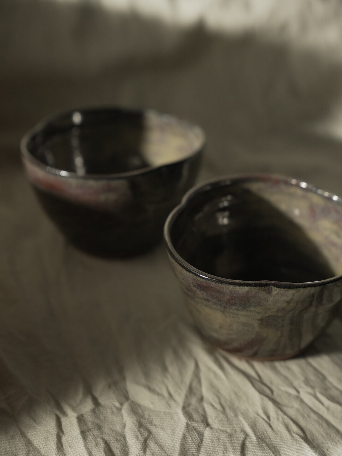 Iridescent Bowl — Glazed Serving Bowl