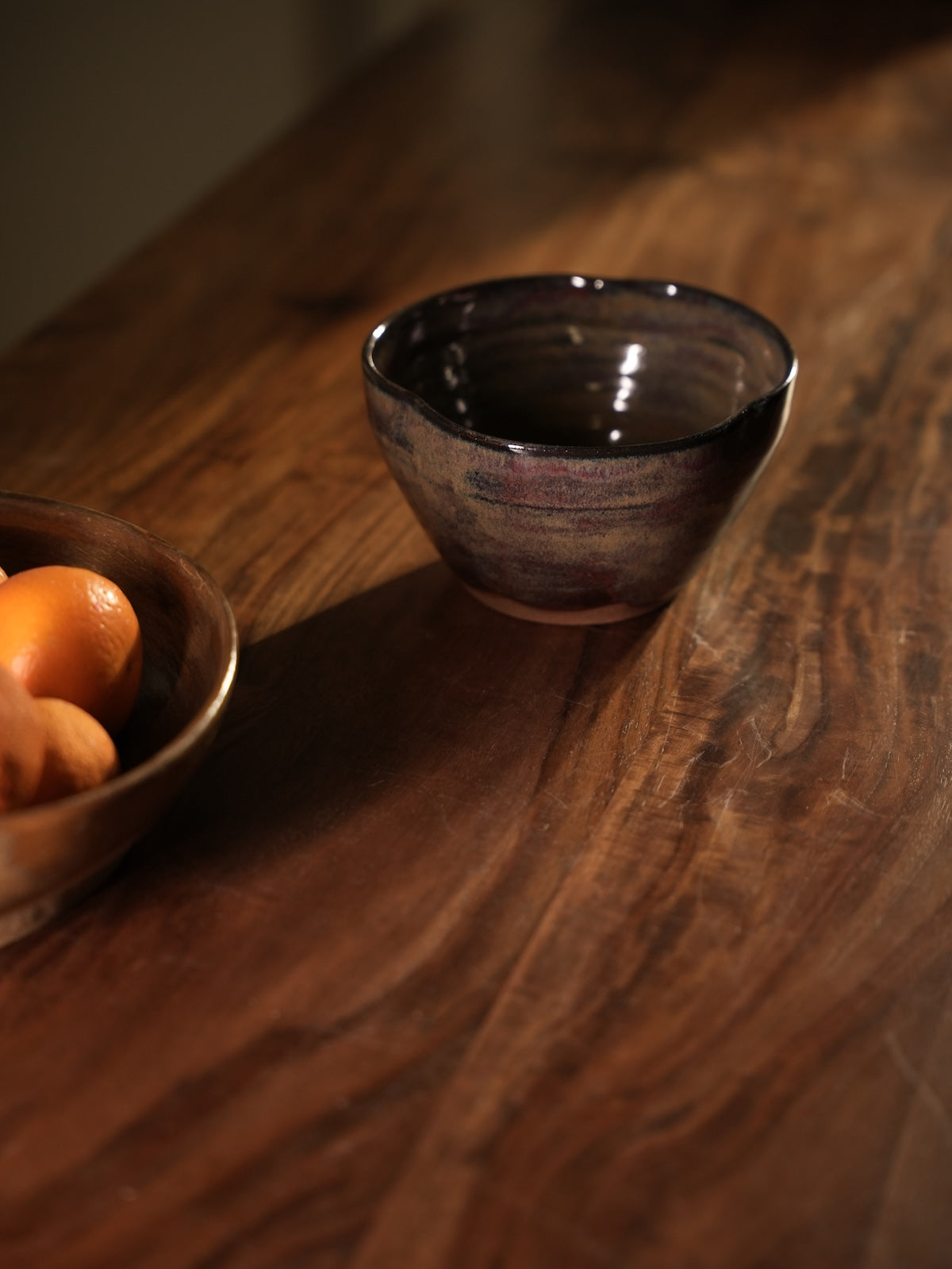 Iridescent Bowl — Glazed Serving Bowl