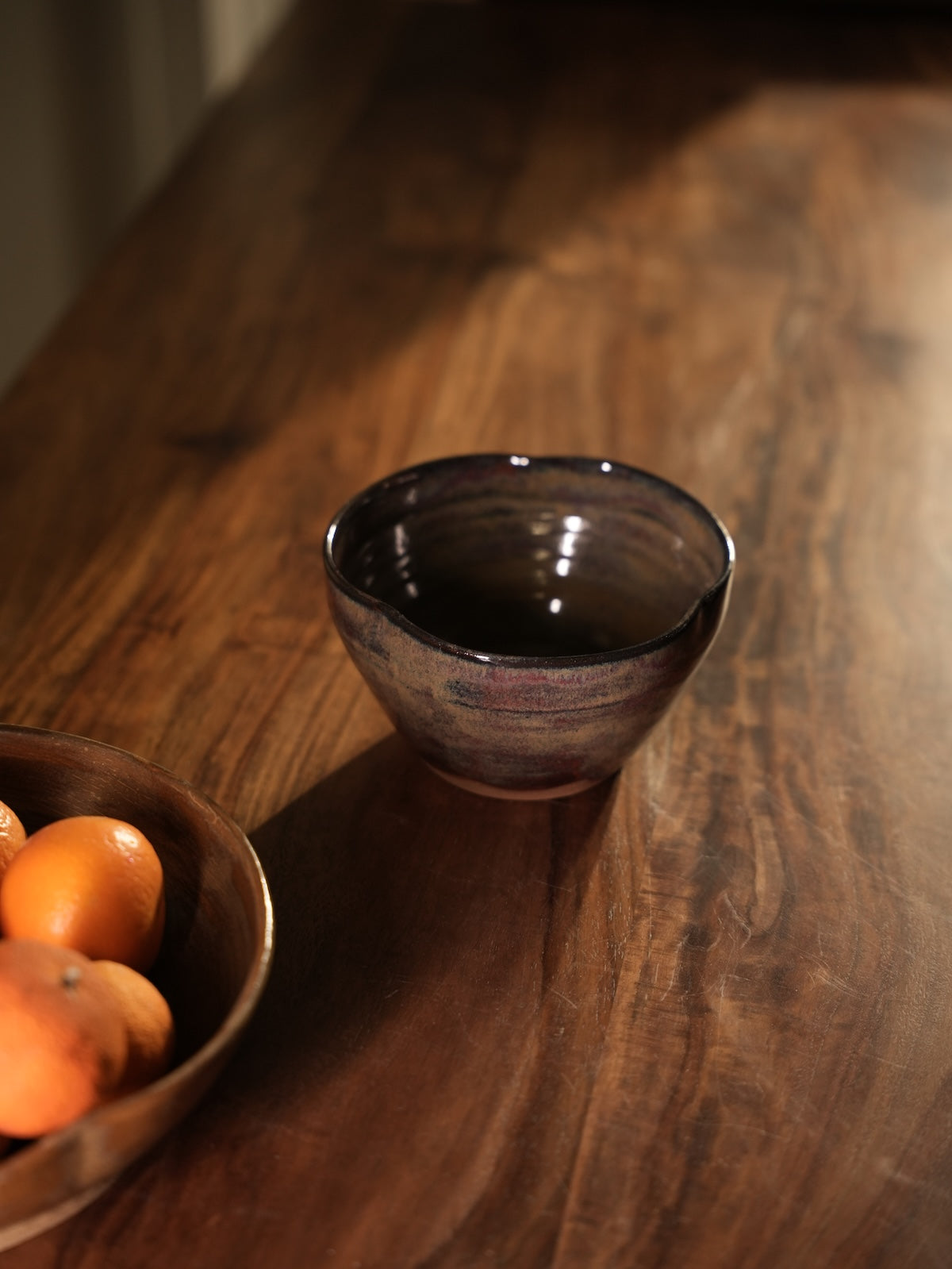 Iridescent Bowl — Glazed Serving Bowl
