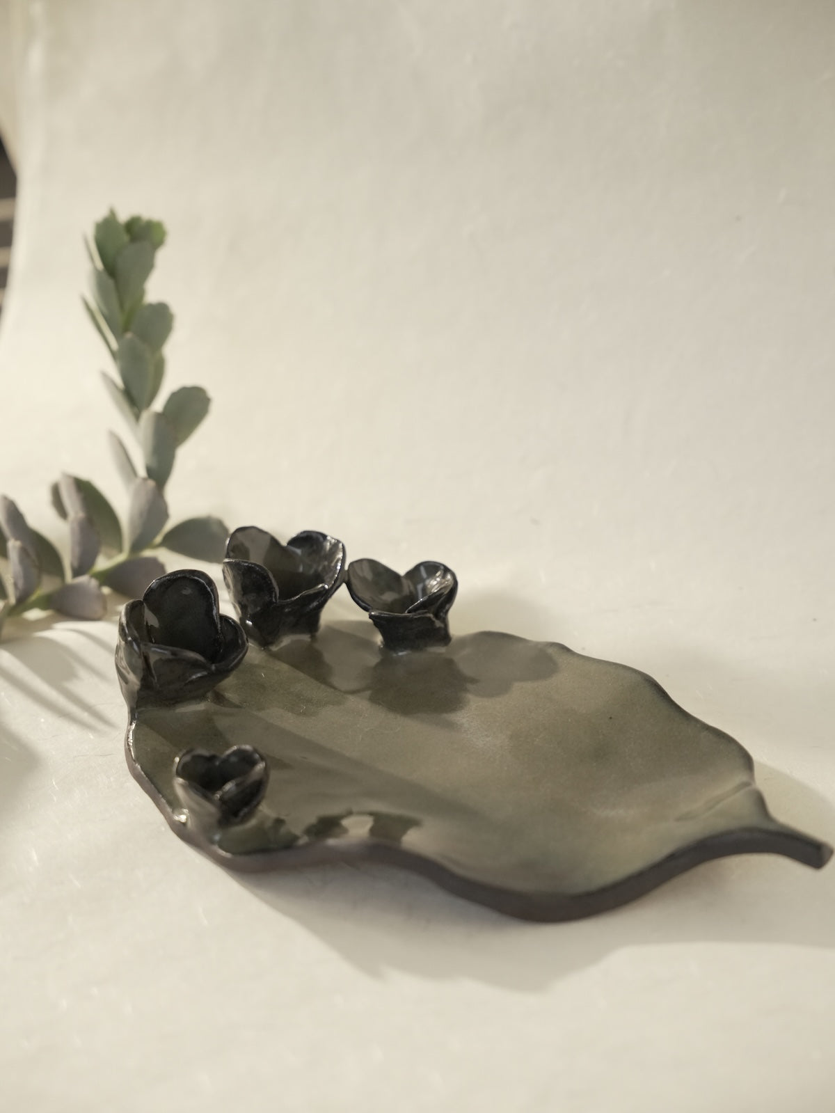 Kalanchoe Tray — Botanical Trinket Tray