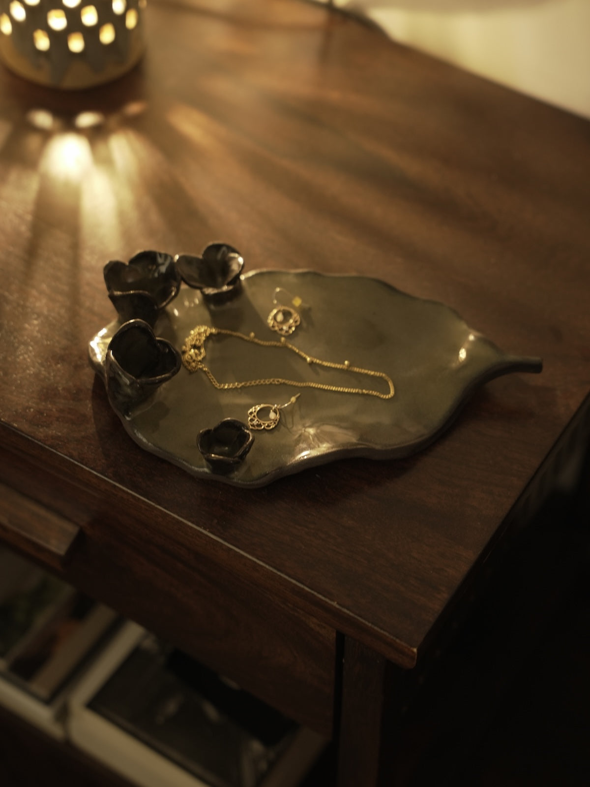 Kalanchoe Tray — Botanical Trinket Tray