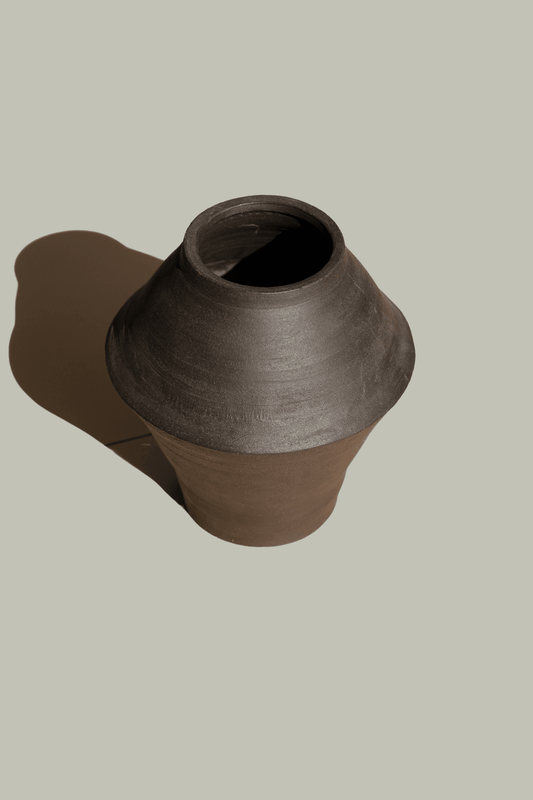 Karpa — Sculptural Vase, handmade ceramic by Mocha Cat Pottery, Bangalore