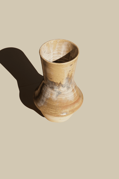 Tall Man — Statement Floor Vase, handmade ceramic by Mocha Cat Pottery, Bangalore