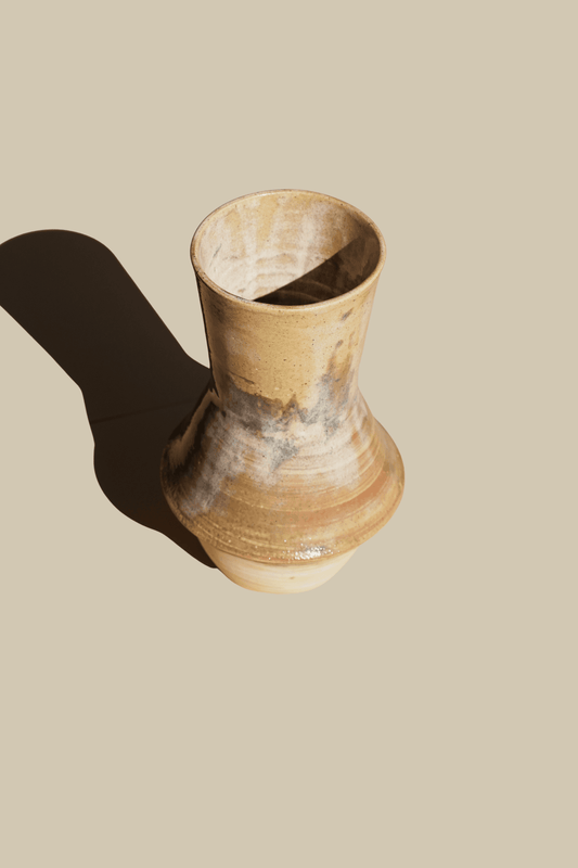 Tall Man — Statement Floor Vase, handmade ceramic by Mocha Cat Pottery, Bangalore