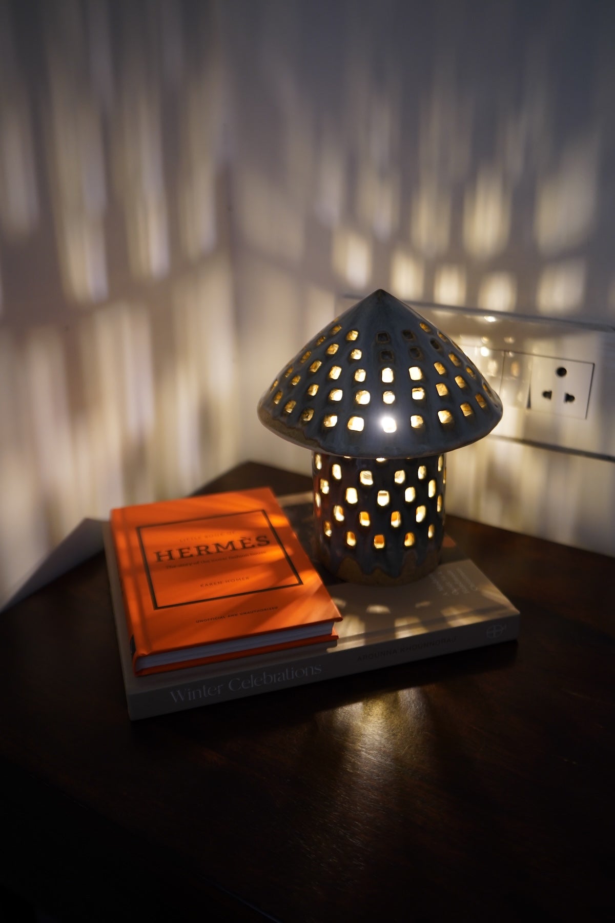 Mushroom Lamp — Ceramic Accent Lamp