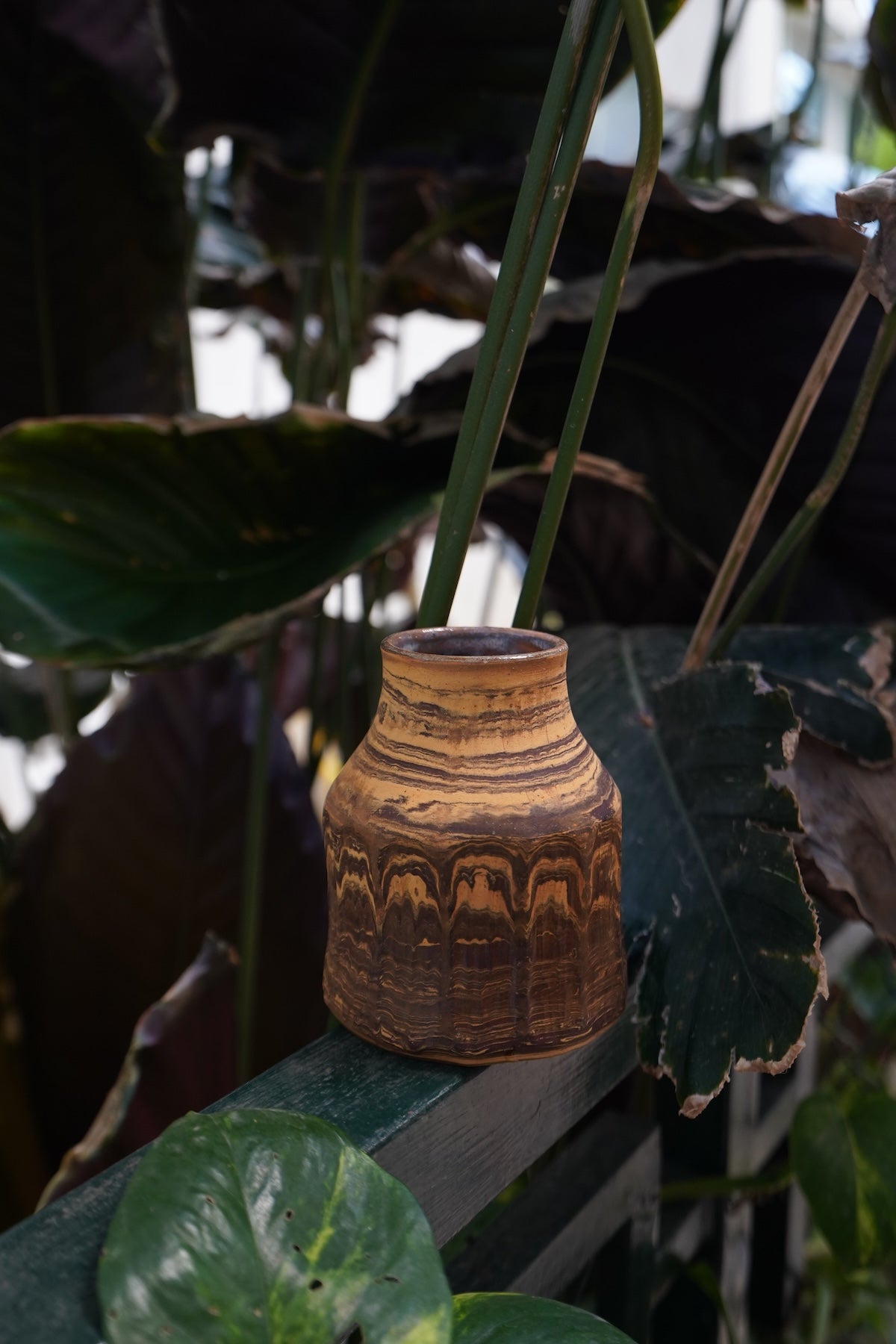 Tiramisu — Layered Glaze Vase