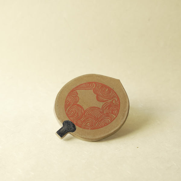 Seigaiha — Ceramic Wall Decor, handmade ceramic by Mocha Cat Pottery, Bangalore