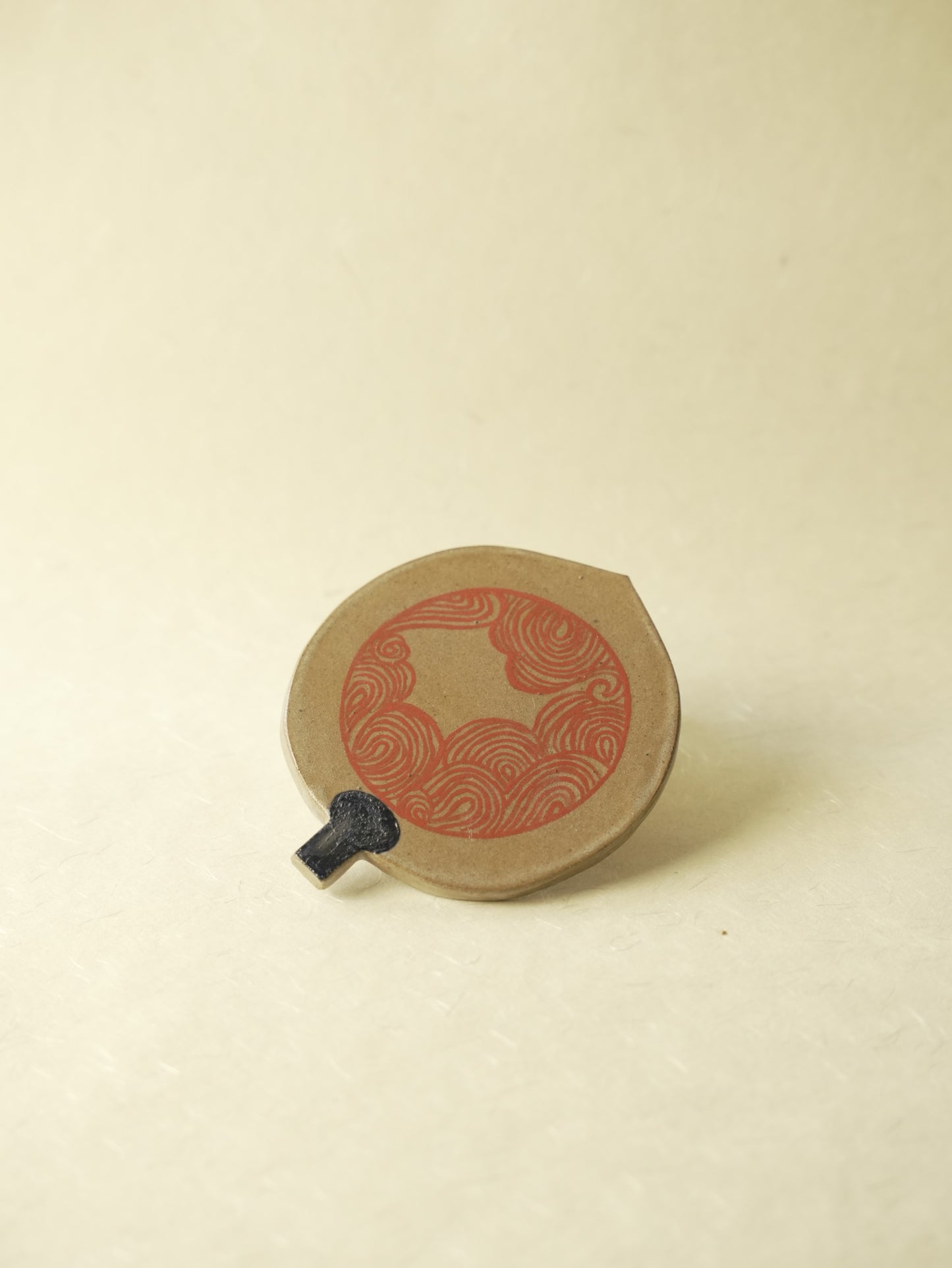 Seigaiha — Ceramic Wall Decor, handmade ceramic by Mocha Cat Pottery, Bangalore